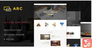ARC - Interior Design, Decor, Architecture Business Template