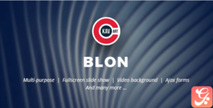 Blon - Personal Portfolio Template