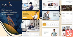Calia - Business Consulting HTML Template