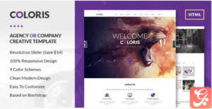 Coloris - Premium Portfolio HTML Template