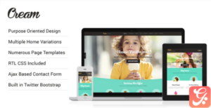 Cream - Desserts and Bakery HTML Template