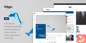 Wiggo - Multi-Concept HTML Template