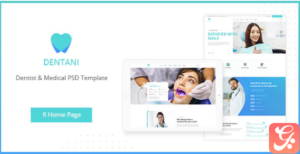 Dentas | Dentist & Medical PSD Template