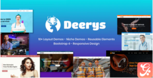Deerys - Responsive Multi-Purpose HTML Template