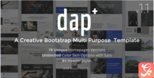 Dap - Creative MultiPurpose HTML Template