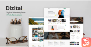 Dizital - Easy Digital Downloads HTML Template