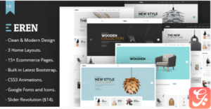 Eren - Multipurpose Ecommerce Template