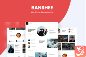 Banshee - News & Magazine WordPress Elementor Template Kit