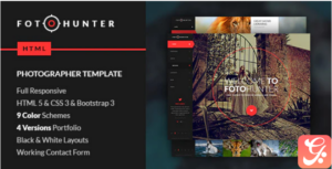 FotoHunter - Creative Photographer Template