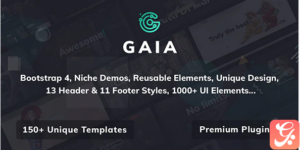 Gaia | A High Performance Creative Template