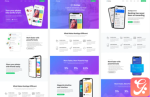 NextApp - App Landing Page Template Kit