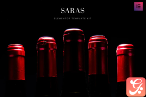 Saras - Wine Template Kit