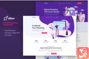 Silion - Digital Marketing Elementor Template Kit