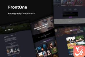 FrontOne - Creative Photography Template Kit