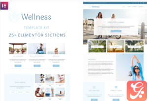 Wellness - Elementor Template Kit