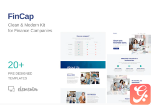 FinCap - Finance Template Kit