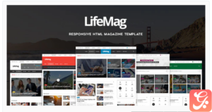 LifeMag - Responsive HTML Magazine Template