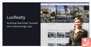 Lux Realty - Real Estate,Property Material Design