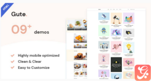 Gute | Minimalist Blog HTML5 Template