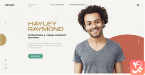 HAILEY - Creative Personal CV/Resume HTML Template