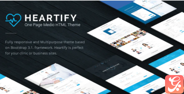 Heartify Responsive Medical and Health Template
