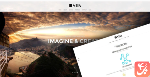 Hestia Responsive Unique HTML 5 Template 1