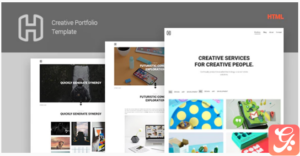 Honor - Creative Portfolio Showcase Template