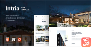 Intria - Architecture and Interior HTML Template