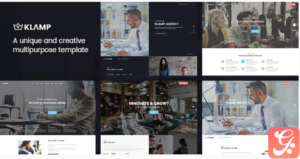 Klamp - Creative Multipurpose HTML Template