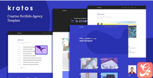Kratos - Creative Portfolio Agency Template