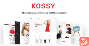 Kossy - Minimalist eCommerce HTML Template