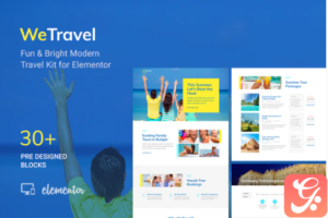 WeTravel - Travel and Tourism Template Kit