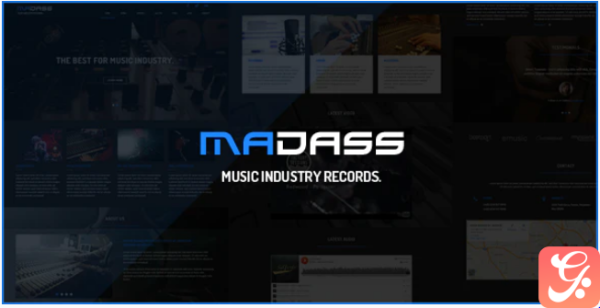 Madass - Music Industry HTML Template