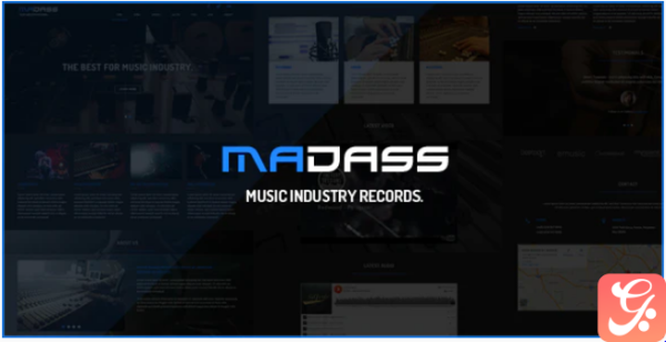 Madass Music Industry HTML Template