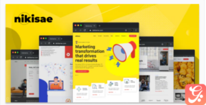 Nikisae - Digital Marketing Agency HTML Template
