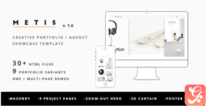 Metis - Creative Portfolio / Agency Template