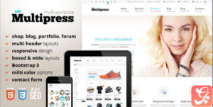 Multipress - Responsive HTML5 Template
