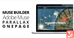 Muse Builder | Parallax OnePage Muse Template