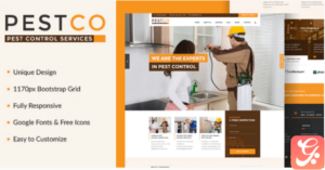 Pestco - Pest Control Template