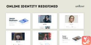 unRovr - Animated Resume Template