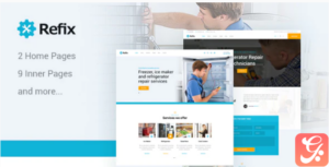 Refix - Fridge & Freezer Repair Company HTML Template