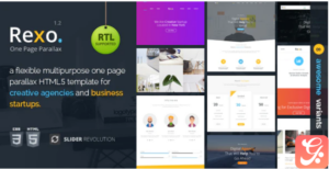 Rexo - One Page Parallax