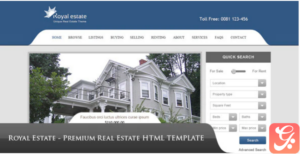 Royal Estate - Premium HTML Template