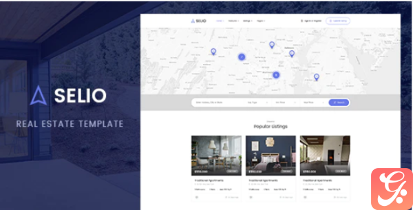 Selio Real Estate HTML Theme