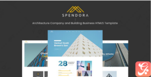 Spendora - Architecture and Building Business HTML Template