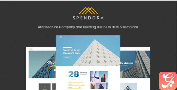 Spendora Architecture and Building Business HTML Template