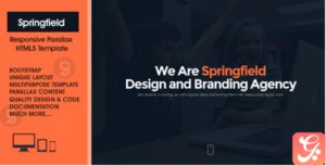 Springfield - Responsive HTML5 Parallax Theme