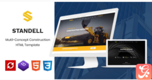 Standell | Multipurpose Construction HTML Template