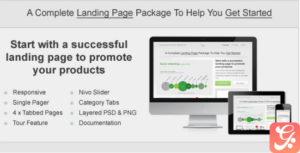 Start. Responsive Landing Page