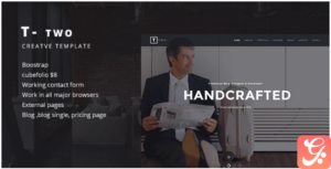T- TWO Creative Business Template